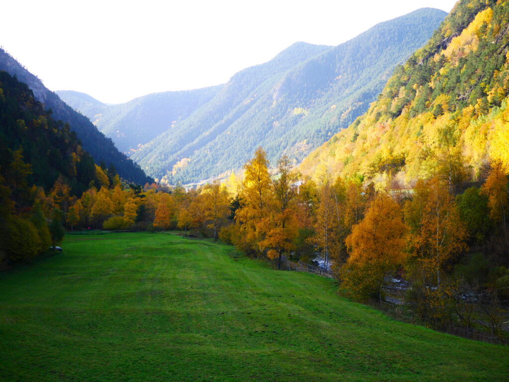 Le Vallon où passe la Route du Fer